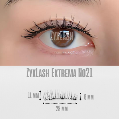 ZyxLash Extrema® магнитни мигли с увеличена дължина